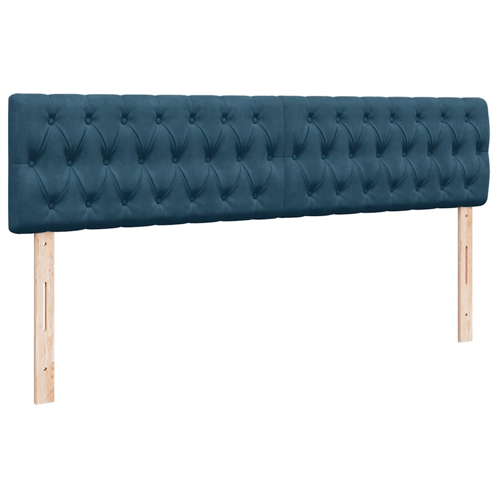 Struttura Letto Pouf con Materasso 200x200 cm in Velluto | homemem39