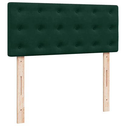 Struttura Letto Pouf con Materasso 120x200 cm Velluto | homemem39