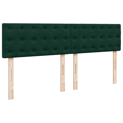Struttura Letto Pouf con Materasso 160x200 cm in Velluto