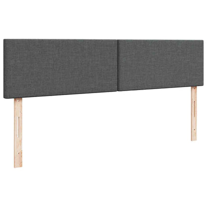 Struttura Letto Pouf con Materassi 200x200 cm in Tessuto