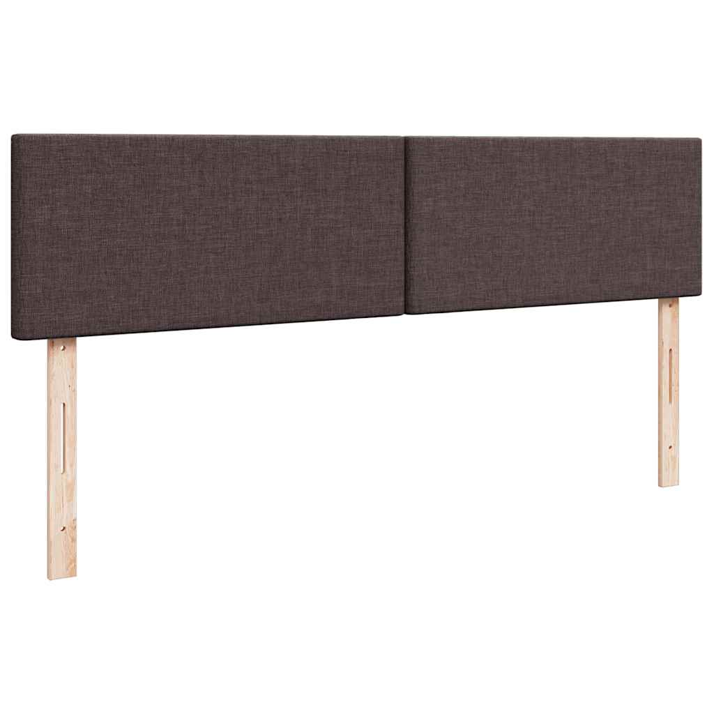 Struttura Letto Pouf con Materassi 200x200 cm in Tessuto