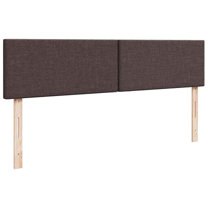 Struttura Letto Pouf con Materassi 200x200 cm in Tessuto