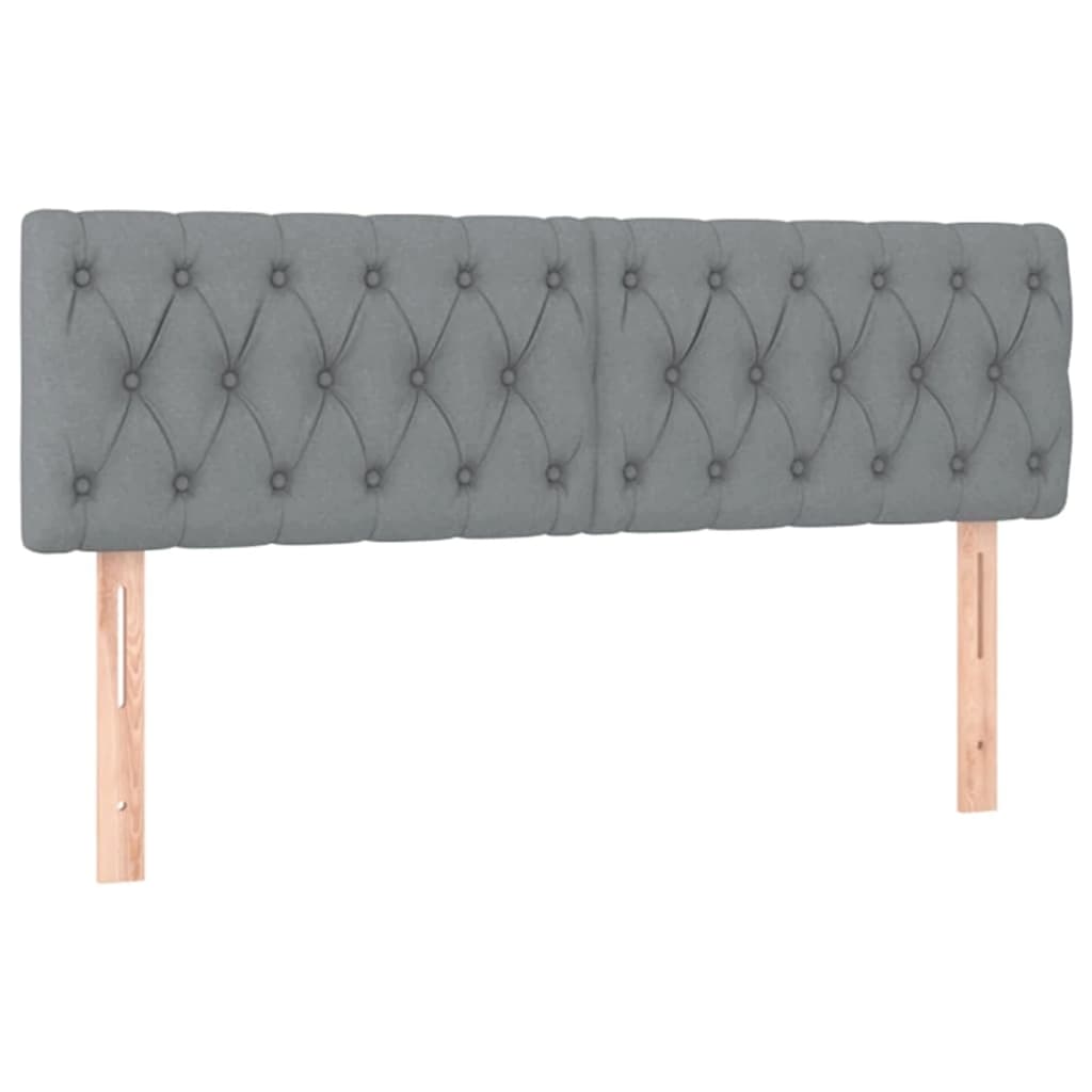 Struttura Letto Pouf con Materassi 160x200 cm in Tessuto
