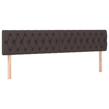 Struttura Letto Pouf con Materassi 180x200 cm in Tessuto