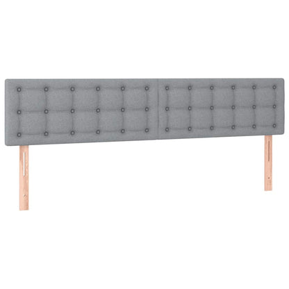 Struttura Letto Pouf con Materassi 160x200 cm in Tessuto | homemem39