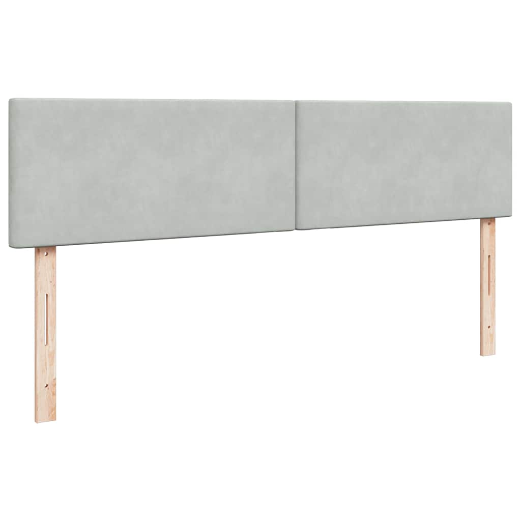 Struttura Letto Pouf con Materassi 180x200 cm Velluto