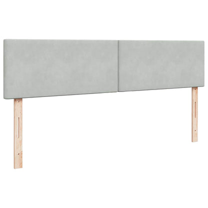 Struttura Letto Pouf con Materassi 180x200 cm Velluto