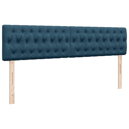 Struttura Letto Pouf con Materassi 160x200 cm Velluto | homemem39