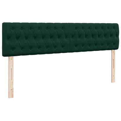 Struttura Letto Pouf con Materassi 200x200 cm Velluto
