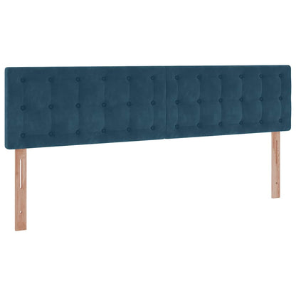 Struttura Letto Pouf con Materassi 200x200 cm Velluto