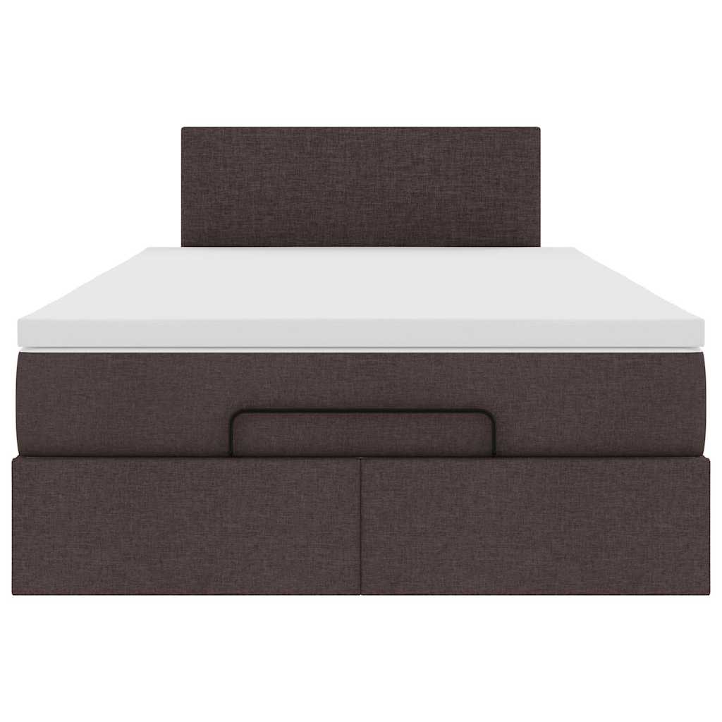 Struttura Letto Pouf con Materasso 80x200 cm in Tessuto | homemem39