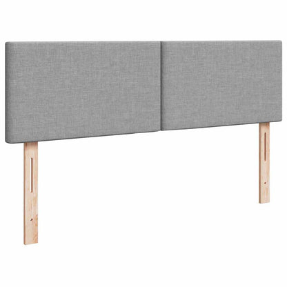 Struttura Letto Pouf con Materasso 140x200 cm in Tessuto