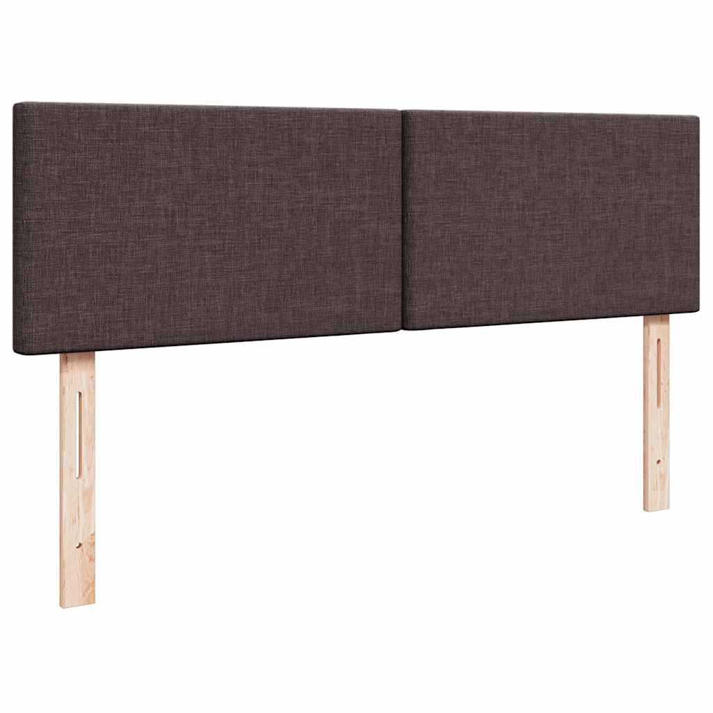 Struttura Letto Pouf con Materasso 140x200 cm in Tessuto