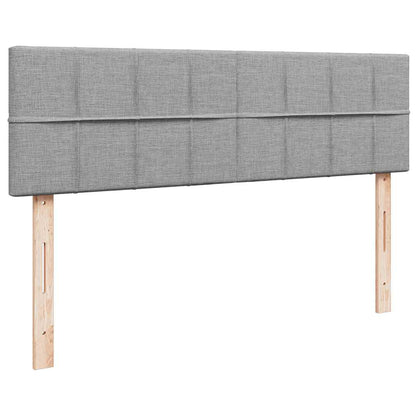 Struttura Letto Pouf con Materasso 140x200 cm in Tessuto | homemem39