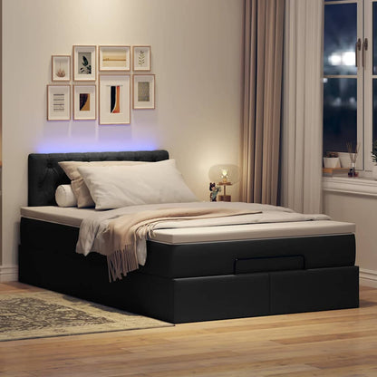 Pouf Letto con Materasso in Tessuto