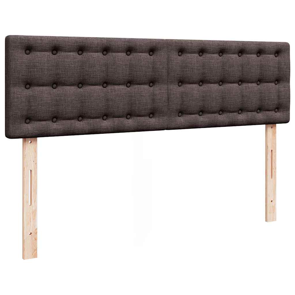Struttura Letto Pouf con Materasso 140x200 cm in Tessuto
