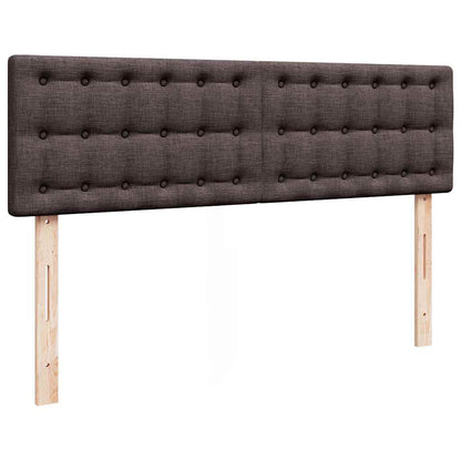Struttura Letto Pouf con Materasso 140x200 cm in Tessuto