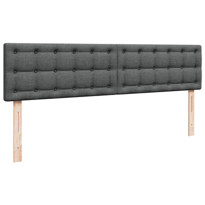 Struttura Letto Pouf con Materasso 160x200 cm in Tessuto