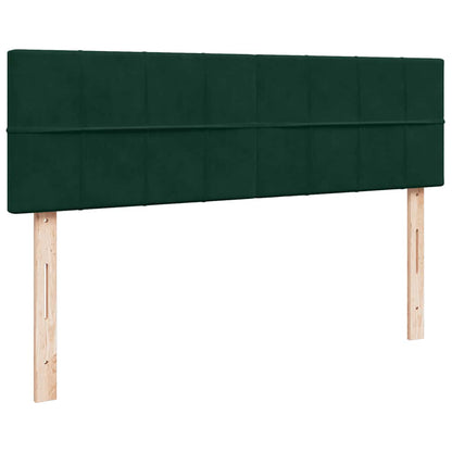 Struttura Letto Pouf con Materasso 140x200 cm in Velluto | homemem39