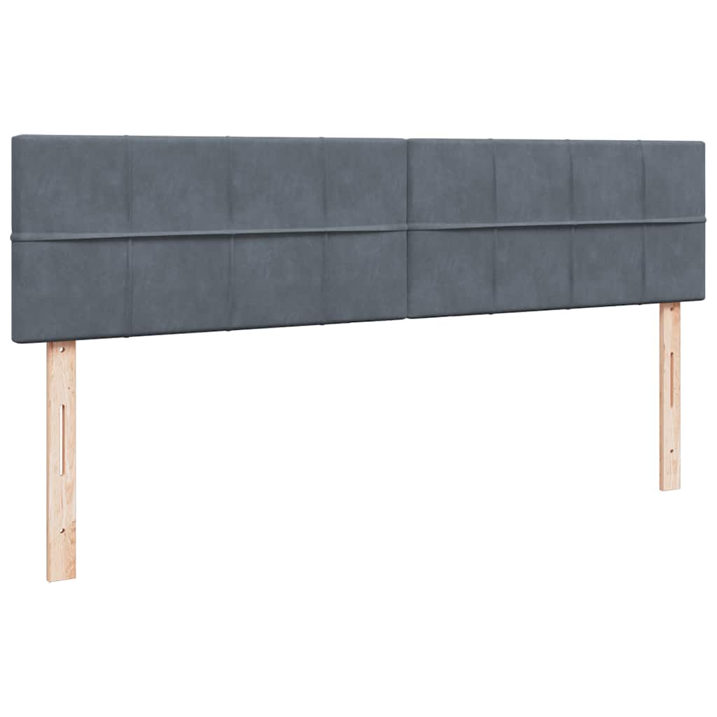 Struttura Letto Pouf con Materasso 180x200 cm in Velluto | homemem39