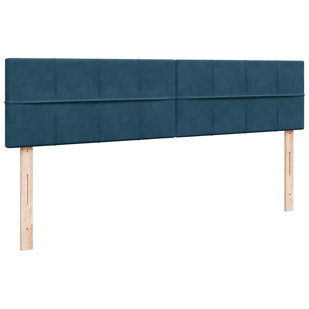 Struttura Letto Pouf con Materasso 180x200 cm in Velluto