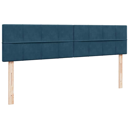 Struttura Letto Pouf con Materasso 180x200 cm in Velluto
