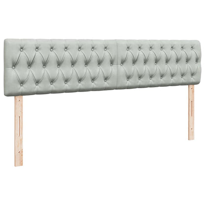 Struttura Letto Pouf con Materasso 160x200 cm in Velluto
