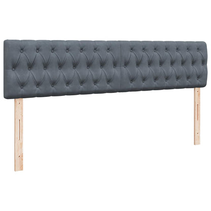 Struttura Letto Pouf con Materasso 180x200 cm in Velluto