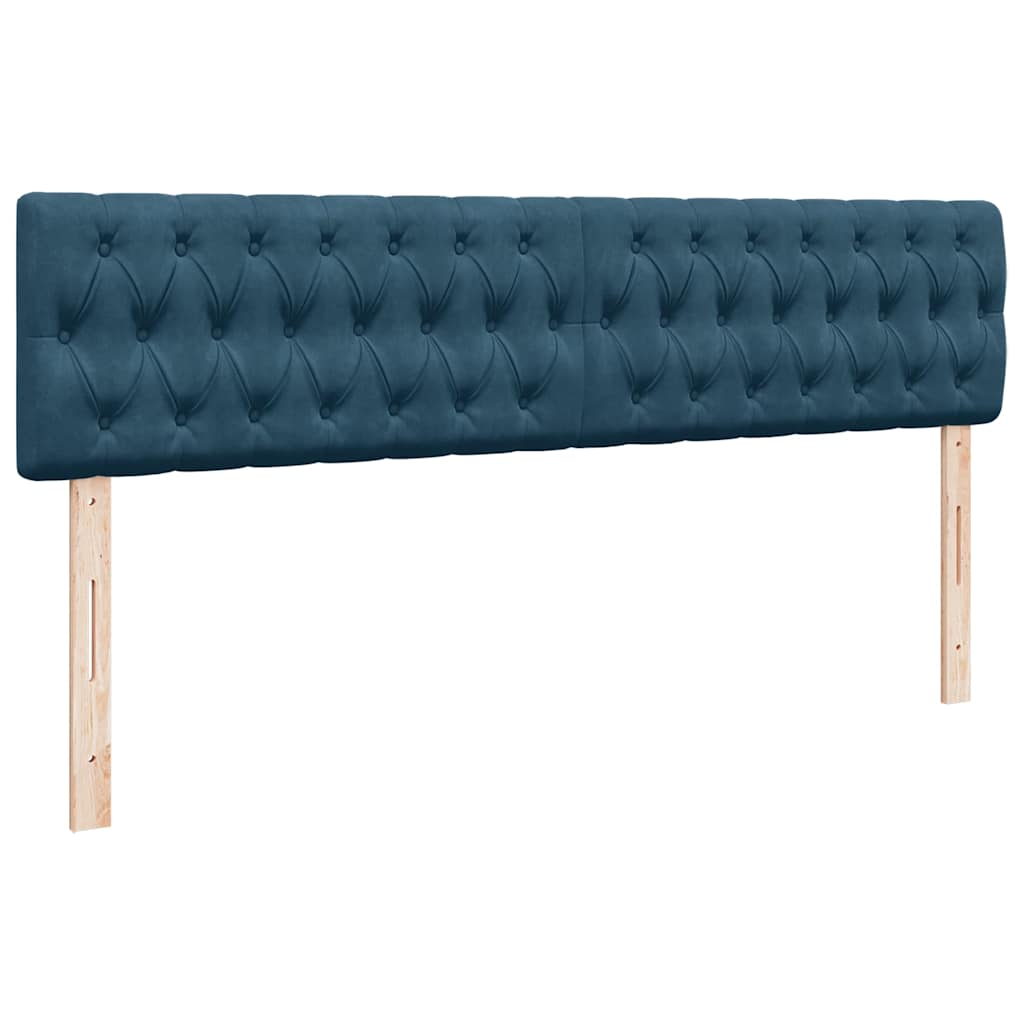 Struttura Letto Pouf con Materasso 180x200 cm in Velluto | homemem39