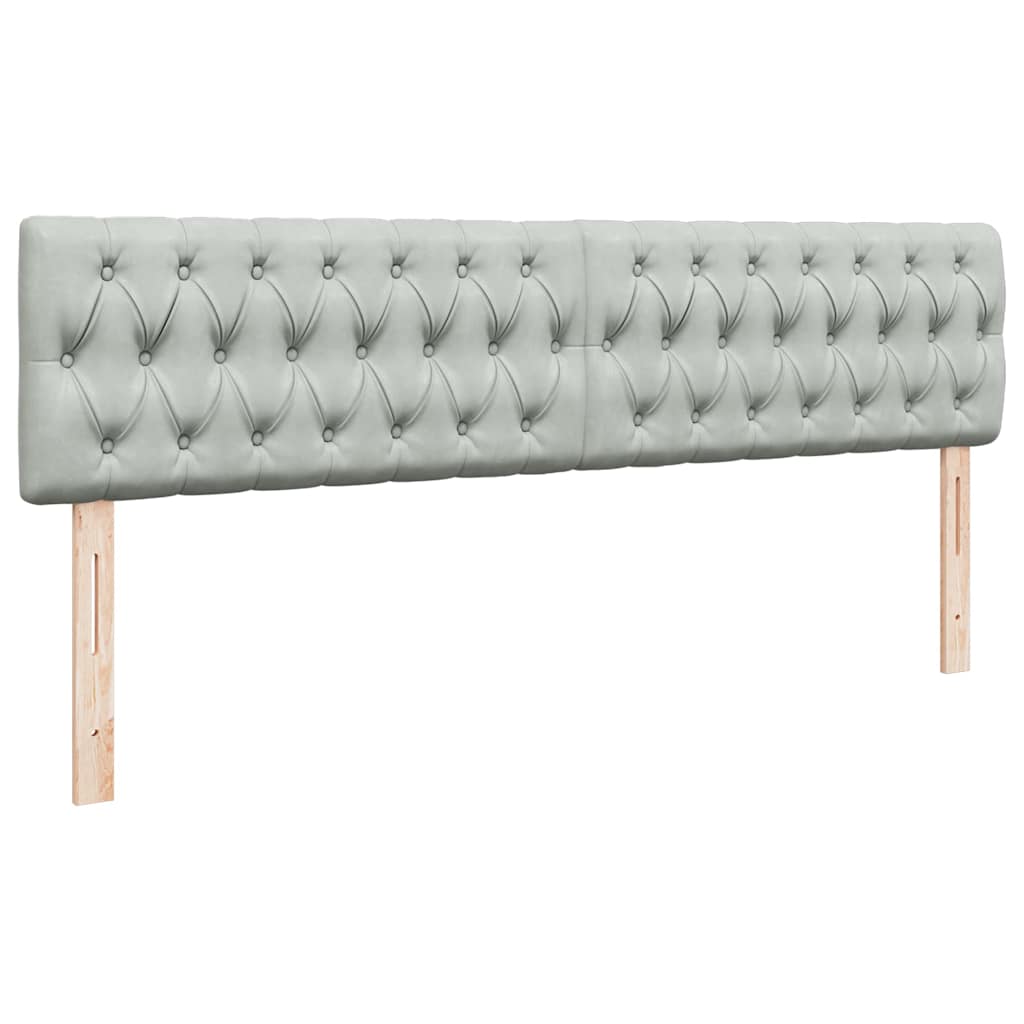 Struttura Letto Pouf con Materassi 200x200 cm Velluto