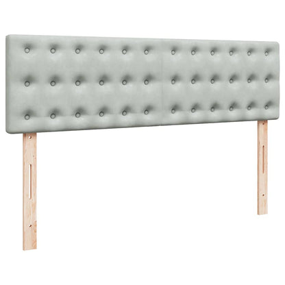 Struttura Letto Pouf con Materasso 140x190 cm Velluto | homemem39