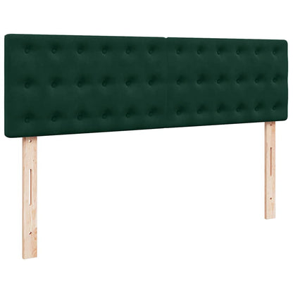 Struttura Letto Pouf con Materasso 160x200 cm in Velluto