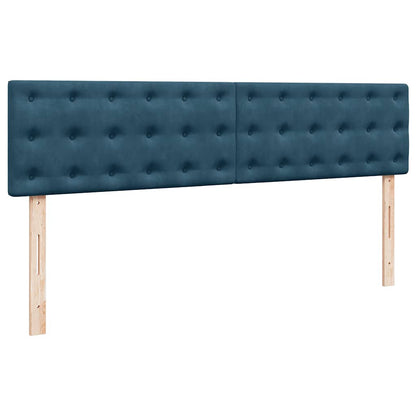 Struttura Letto Pouf con Materasso 180x200 cm in Velluto