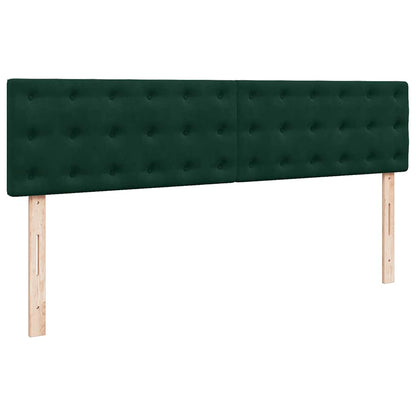 Struttura Letto Pouf con Materassi 200x200 cm Velluto | homemem39