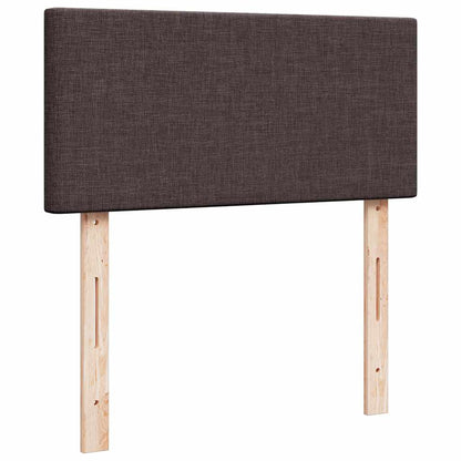 Struttura Letto Pouf con Materassi 200x200 cm in Tessuto