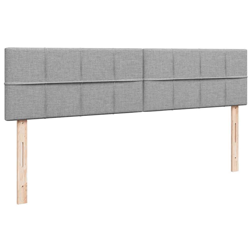 Struttura Letto Pouf con Materassi 180x200 cm in Tessuto | homemem39