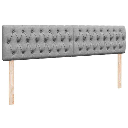 Struttura Letto Pouf con Materassi 180x200 cm in Tessuto