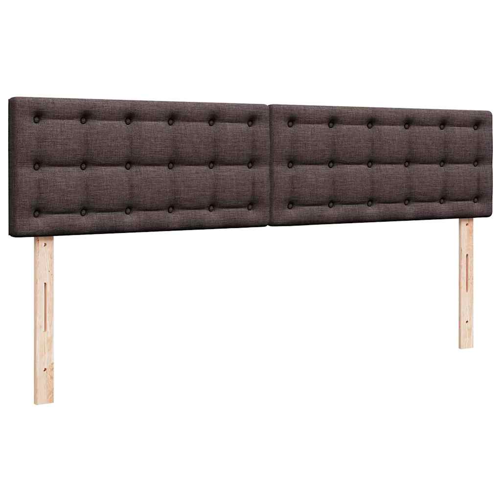 Struttura Letto Pouf con Materassi 180x200 cm in Tessuto