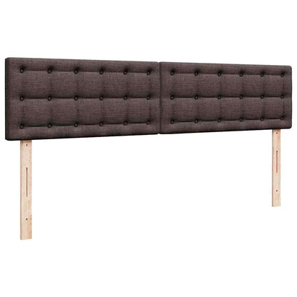 Struttura Letto Pouf con Materassi 180x200 cm in Tessuto