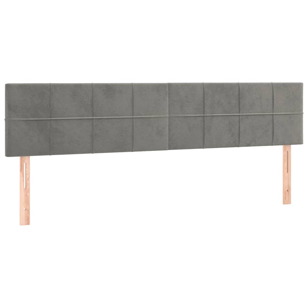 Struttura Letto Pouf con Materassi 180x200 cm Velluto
