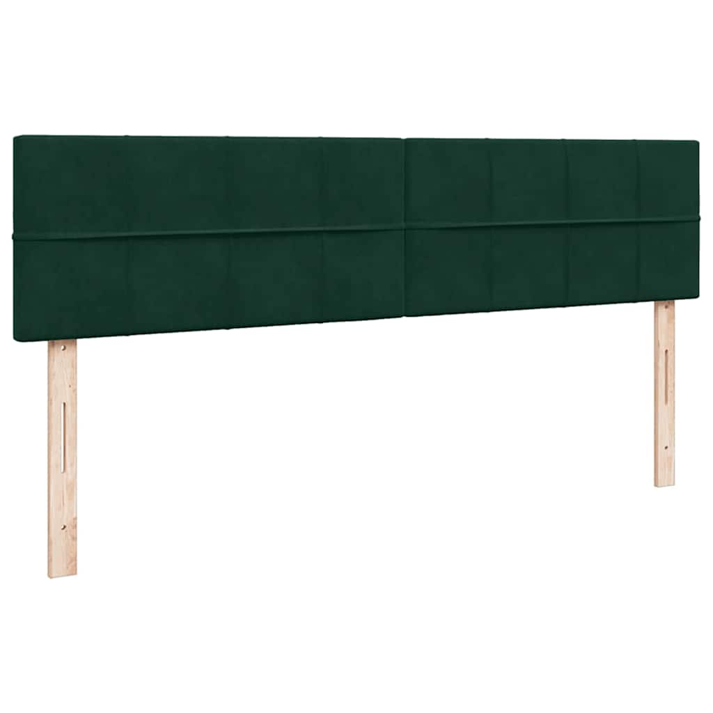 Struttura Letto Pouf con Materassi 180x200 cm Velluto