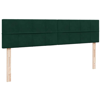 Struttura Letto Pouf con Materassi 180x200 cm Velluto