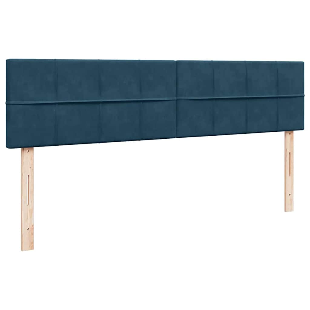 Struttura Letto Pouf con Materassi 180x200 cm Velluto | homemem39