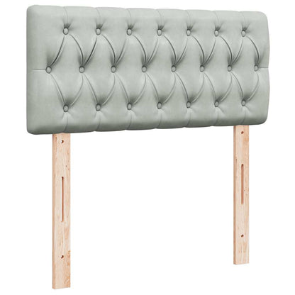 Struttura Letto Pouf con Materassi 160x200 cm in Velluto