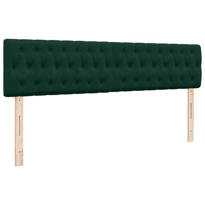 Struttura Letto Pouf con Materassi 160x200 cm Velluto