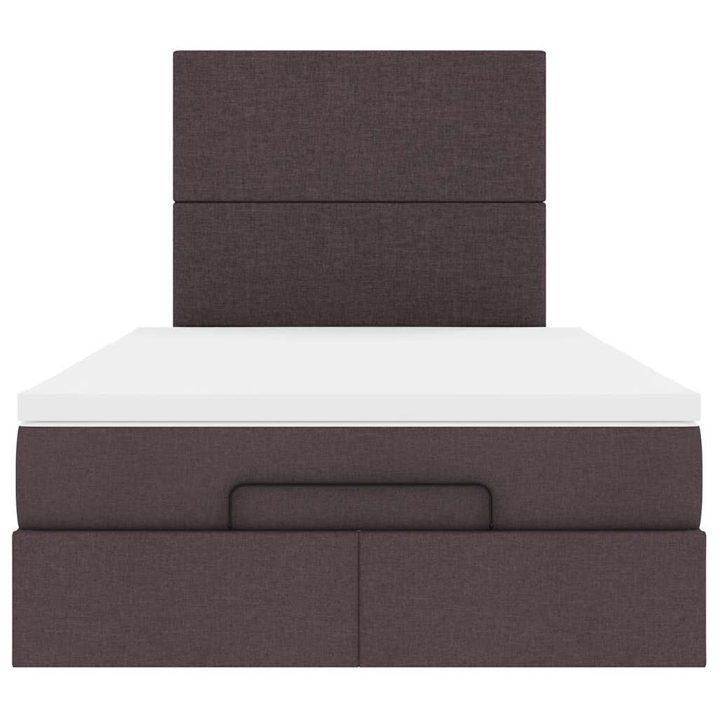 Struttura Letto Pouf con Materasso 80x200 cm in Tessuto
