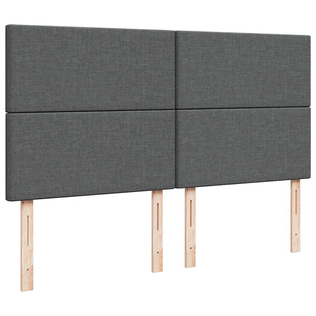 Struttura Letto Pouf con Materasso 160x200 cm in Tessuto