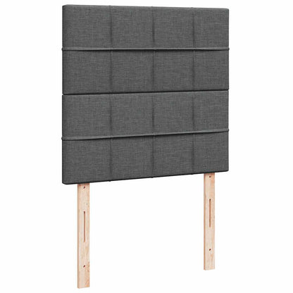 Struttura Letto Pouf con Materasso 100x200 cm in Tessuto