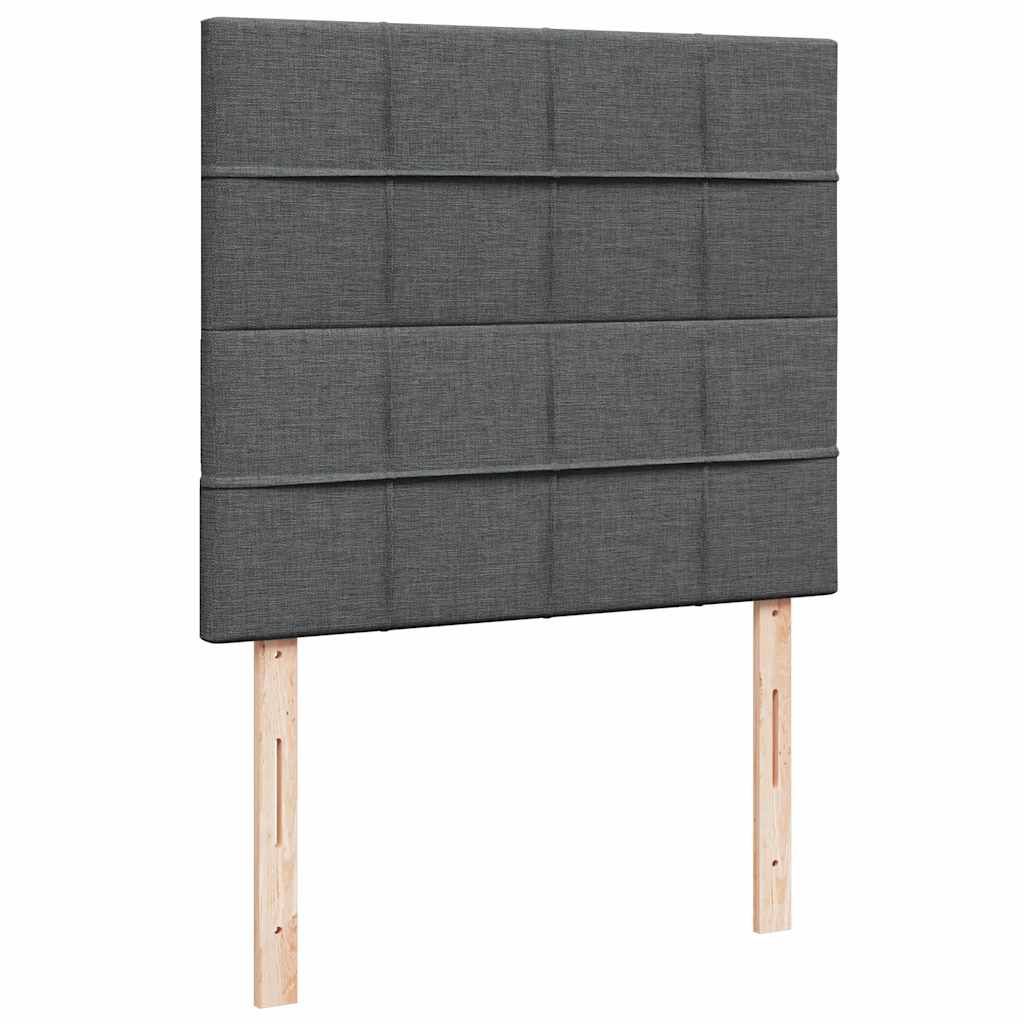 Struttura Letto Pouf con Materasso 80x200 cm in Tessuto