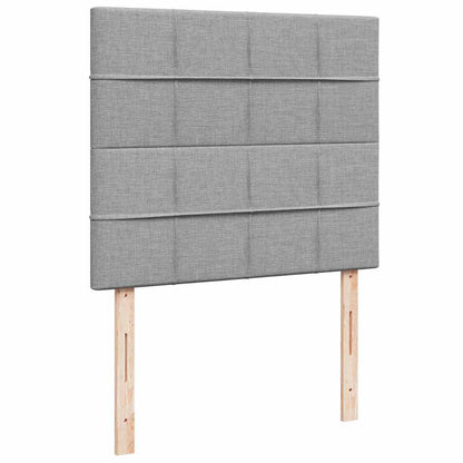 Struttura Letto Pouf con Materasso 120x200 cm in Tessuto